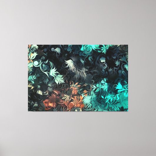 Quadros Abstrato Canvas Onaitsirc Infinity キャンバスプリント (正面)