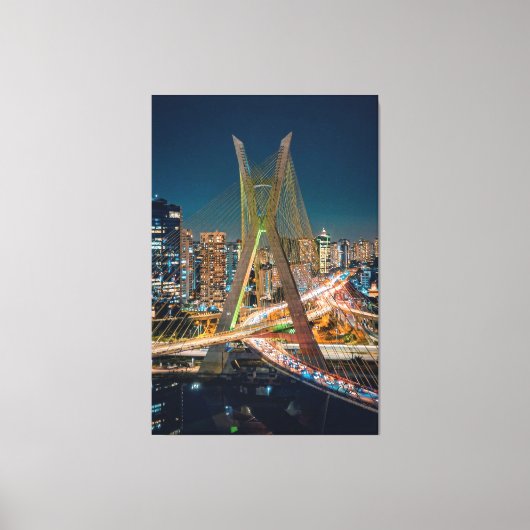 Quadros de São Paulo Coleção Onaitsirc Infinity キャンバスプリント (正面)