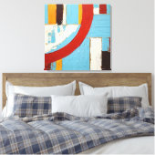 Quadros Decorativos em Canvas A Dança das Ondas キャンバスプリント (インサイチュ (寝室))