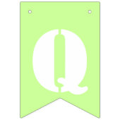 Quadrplet Girl Boy's Photos誕生 バンティングフラッグ (第2の旗)