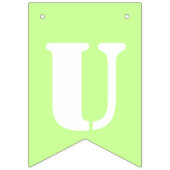 Quadrplet Girl Boy's Photos誕生 バンティングフラッグ (第3の旗)