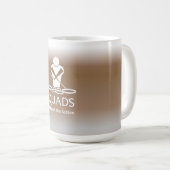 Quads -ラテ コーヒーマグカップ (正面右)