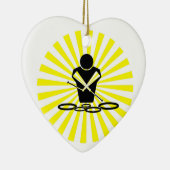 QUADS - SUN BURST - POW BANG - WOW - TENORS! セラミックオーナメント (右)