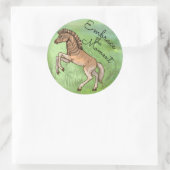 Quagga "瞬間を受け入れる" ラウンドシール (バッグ)