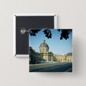 Quaiからのフランス学士院の眺め 缶バッジ (正面&裏面)