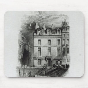 Quai Conti 1834-36年のナポレオンの宿泊設備 マウスパッド
