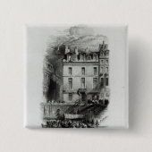 Quai Conti 1834-36年のナポレオンの宿泊設備 缶バッジ (正面)