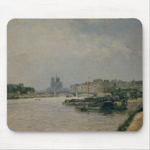 Quai de la Rapeeからのセーヌ河 マウスパッド