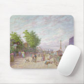 Quai du Point DU Jour、ブローニュBillancourt 1897年 マウスパッド (マウス)
