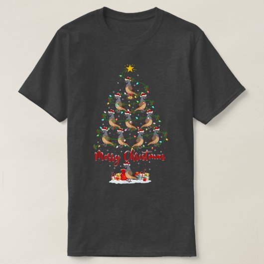 Quail Bird Lover Xmas Matching Santa Quail Christm Tシャツ (デザイン正面)