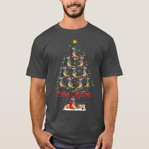 Quail Bird Lover Xmas Matching Santa Quail Christm Tシャツ