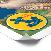 Quail Brand Contra Costa Bartletts ポスター (角)