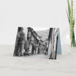 Quaint通り、Kaysersberg、フランス カード