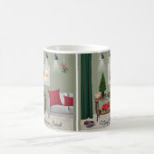Quaint Christmas Scene Mug コーヒーマグカップ (中央)