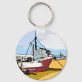 Quaint Fishing Boat   キーホルダー (裏面)