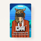 Quakecon 2020フォーラムWh0r3sバッジ バッジ (裏面)