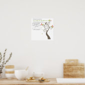 Quaker婚姻証明書 – 大カスタマイズ- ポスター (キッチン)