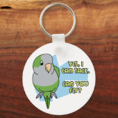 Quaker Paraket Keychainを話せる キーホルダー (正面)