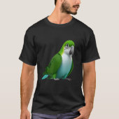 Quaker Parrots birds animals pet  Cute quotes Fami Tシャツ (正面)