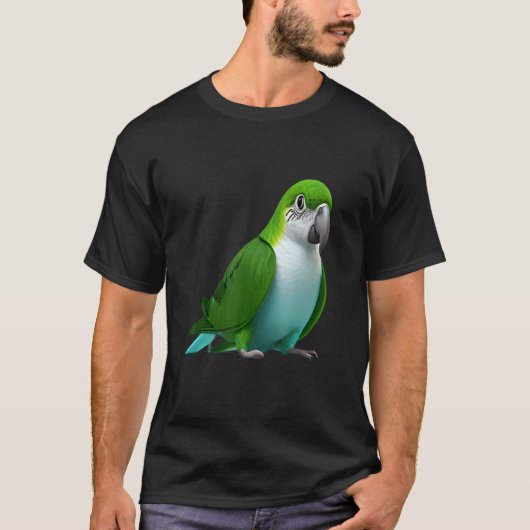 Quaker Parrots birds animals pet Cute quotes Fami Tシャツ (正面)