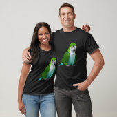 Quaker Parrots birds animals pet Cute quotes Fami Tシャツ (ユニセックス)