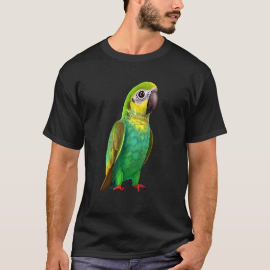 Quaker Parrots birds animals pet  quotes Family Pa Tシャツ (正面)