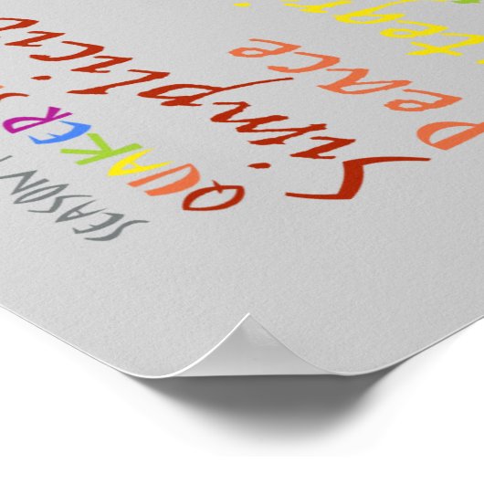 Quaker Spices ポスター (角)