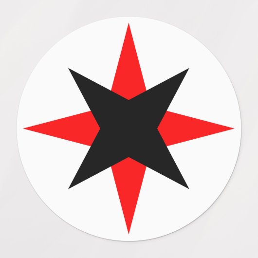 Quaker Star ラベル (デザイン1)