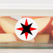 Quaker Star ラベル (貼付)