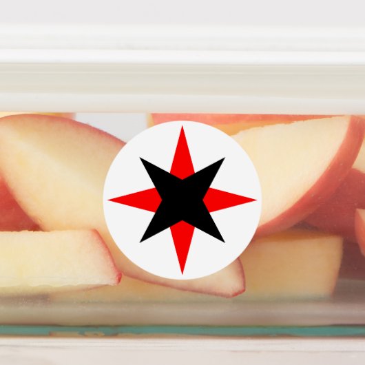 Quaker Star ラベル (貼付)