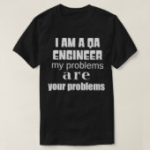 Quality Assurance Engineer Tシャツ (デザイン正面)