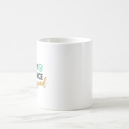 Quality Assurance Squad – QA Team Mug コーヒーマグカップ (中央)