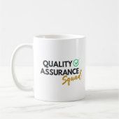 Quality Assurance Squad – QA Team Mug コーヒーマグカップ (左)