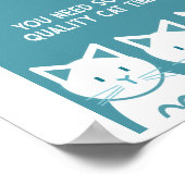 Quality Cat Time ポスター (角)