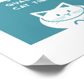 Quality Cat Time  ポスター (角)