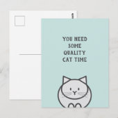 Quality Cat Time ポストカード (正面/裏面)