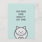 Quality Cat Time ポストカード (正面)