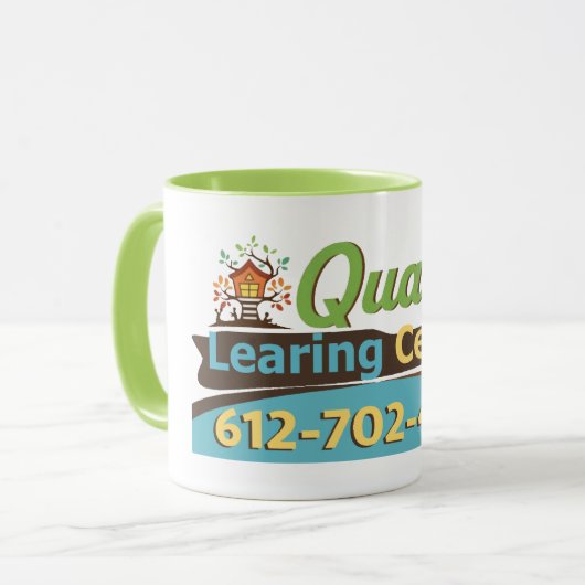 Quality Learing Center マグカップ (正面左)