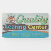 Quality Learing Center 横断幕 (横)