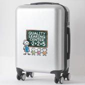 Quality Learing Center Day Care Fraud Minnesota シール (スーツケース)