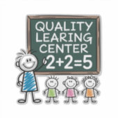 Quality Learing Center Day Care Fraud Minnesota シール (正面)