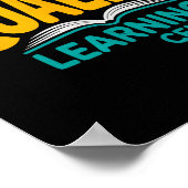 Quality Learning Center Funny School Quote  ポスター (角)