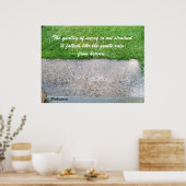 QUALITY OF MERCY  print ポスター (キッチン)