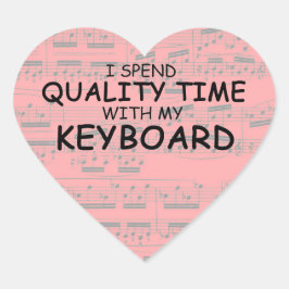 Quality Timeキーボードハートステッカー ハートシール