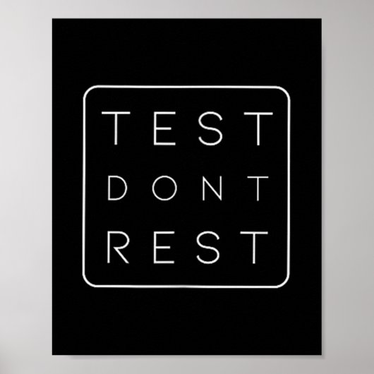 Quality Urance Software Tester Qa Engineer Geeks F ポスター (正面)