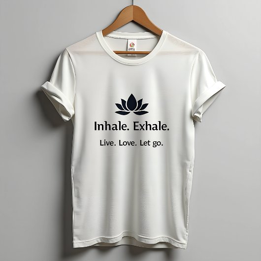 Qualt Lotus:インヘール、エクヘールインスピレーション女性の Tシャツ
