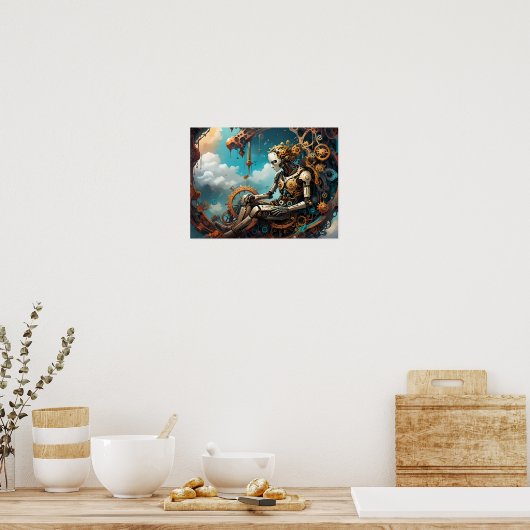 Qualt Reflections, Surreal Human姿 ポスター (キッチン)