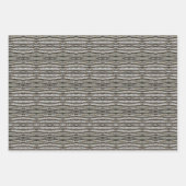 Qualtagh Tree Bark Patterned ラッピングペーパーシート (正面3)