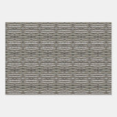 Qualtagh Tree Bark Patterned ラッピングペーパーシート (正面)