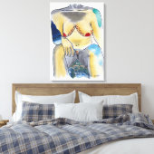 Quandro de Nu Feminino キャンバスプリント (インサイチュ (寝室))